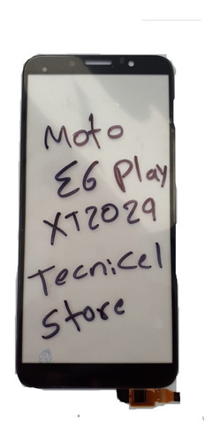 Tactil Touch Visor Del Para Motorola Moto E6 Play Xt2029