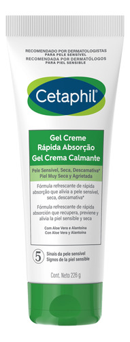 Cetaphil Com Aloe Vera Rápida Absorção - Gel Creme Hidratant