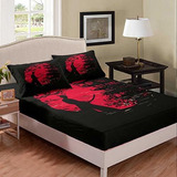 Sábanas Y Fundas - Erosebridal Samurai Bedding Set, Sunset F