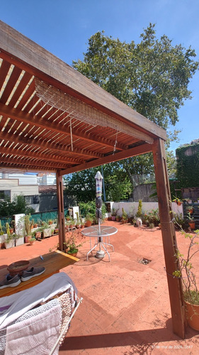 Pérgola De Madera Dura  Usada. 2.80 Mts Por 2.60 Mts. Aprox