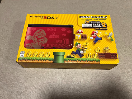 Nintendo 3ds Xl New Super Mario Bros. 2 Gold Edition