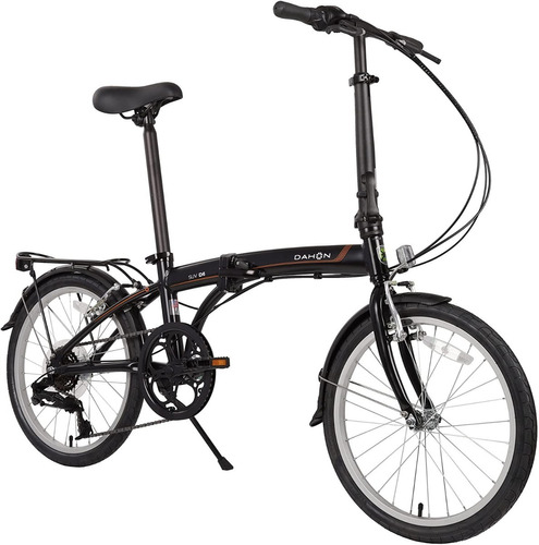 Bicicleta Plegable De 20p 6v Color Negro Marca Dahon