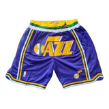 Shorts Basquet Nba Utah Jazz Just Don Import Original 