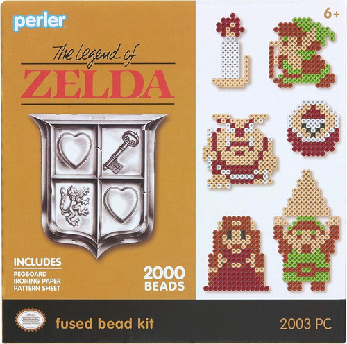 Perler Canutillos Edicion Link Legend Of Zelda Nintendo 