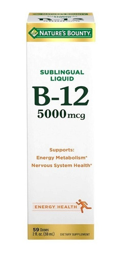 Vitamina B12 Gotas 5000 Premium Sublingual Complejo B Eg B06