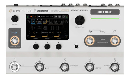 Pedaleira De Efeitos Hotone Ampero Ii Stage