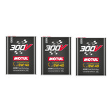 Aceite Sintetico 5w40 Motul 300v Power Kit 3 Pzas Nascar