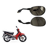 Kit X2 Espejos Yamaha Crypton 110 Cc R / Der 10mm Tdm