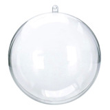 300 Bolas Esferas Transparentes 8 Cm