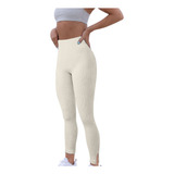 Leggins Elásticos Para Yoga Con Forma De S Pants Para Mujer,