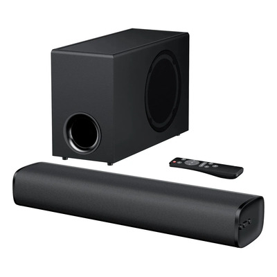 Barra de sonido Mzeibo Minie Soundbar 2.1 with Subwoofer Bluetooth 116W Black For Tv Proyectores | Envío gratis