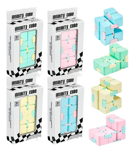 Infinity Cube Juguete Antiestrés Sensorial Niños Modelos