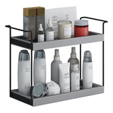 Organizador De Baño/cocina Moderno 2 Niveles (gris)