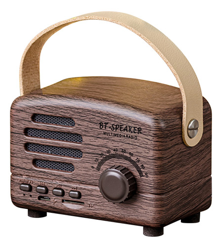 Altavoz Bluetooth Portátil Retro Nostálgico Enchufable Inalá