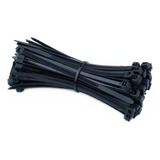 Amarra Cable Plástica 4,8mm X 30 Cm Negra 100 Unidades