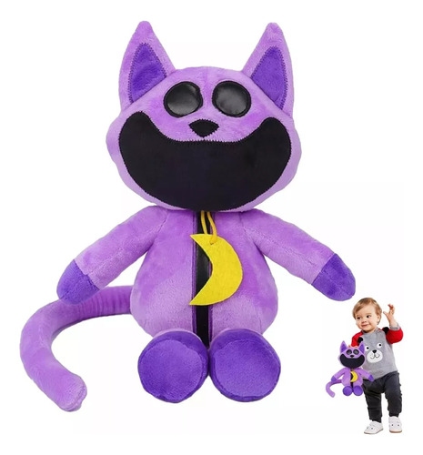 Peluche Critters Sonrientes, Catnap Poppy Playtime Catnap