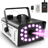 Maquina Humo Cámara Humo Luz Led Rgb Discoteca Bar Dj Fiesta