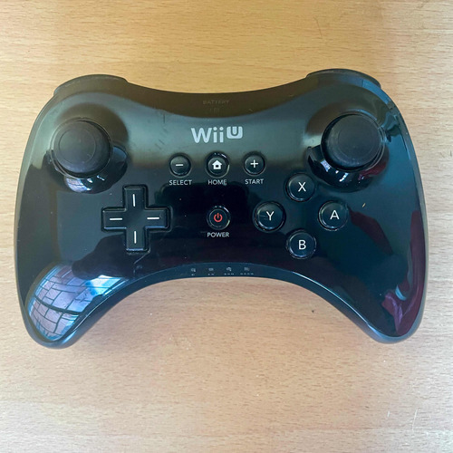 Control Pro Wii U Negro Original