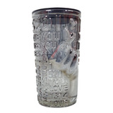 Vaso De Cristal 600ml Tipo Sturbucks Negro