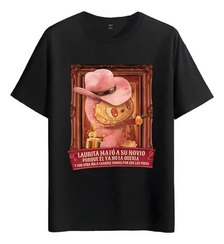Tshirt Muscle Freaks Estilo Vaquera Asesina Camiseta Gráfica