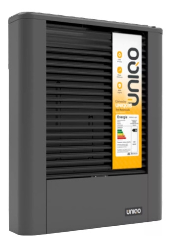 Calefactor Uniqo 5500k Tb 55tb  Salida Concentrica Multigas