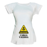 Blusa Especial Maternidad Embarazo Bebe Aviso Precaucion