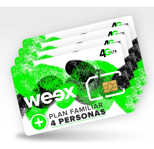 Sims Weex + Plan Familiar 4 Personas