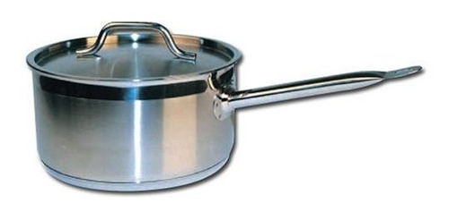 Winware Stainless Steel 45 Quart Sauce Pan Con Cubierta