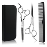 Kit De Tijeras De Corte De Pelo Profesional Con Estuche