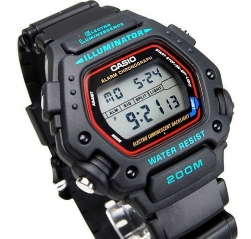 Relógio Casio Dw290 Timer Prova Dágua 200mts    100%original