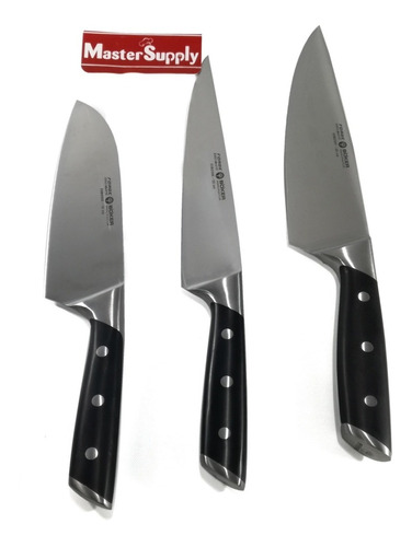 Set 3 Cuchillas Boker Arbolito Forge Chef 8  Oficio Filetear