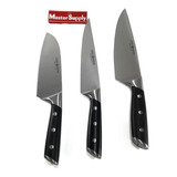 Set 3 Cuchillas Boker Arbolito Forge Chef 8  Oficio Filetear