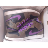 Air Jordan 1 Mid Purple Mocha 10 Us