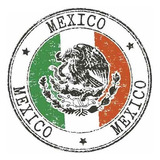 Escudo Sticker Patria Mexico Auto Vidrio Calcomania Pegatina
