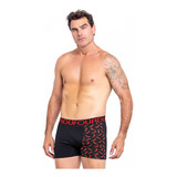 Boxer Estampado Algodón Lycra Hombre Dufour 11874 Pack X6