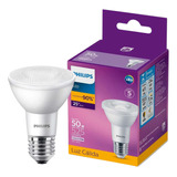 Kit C/8 Lampada Led Par20 4,9w Biv Philips 2700k Amarela