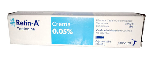 Retin-a 0.050% Crema Acné Manchas 40 Grs Todo Tipo De Piel