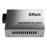 2flex Conversor De Mídia Fast La 20km