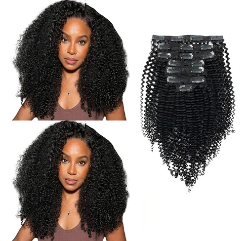 Sassina Extensiones De Cabello Humano Rizado Tipo Afro Ameri