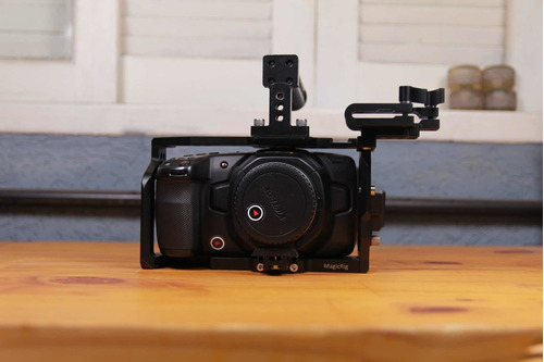 Blackmagic Pocket Cinema Câmera Bmpc 4k (kit)