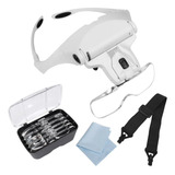 Super Lupa Diadema Con Luz Led Potente 5 Lentes + Obsequio!