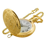 Gold Shield - Reloj De Bolsillo Para Hombre, Escala Digital