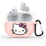 Funda Huangyuanqunli P/beats Studio Buds Hello Kitty -rosa