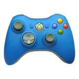 Control Inalámbrico Xbox 360 Azul Celeste