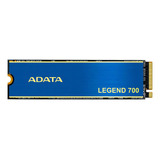 Unidad De Estado Solido Ssd M.2 2tb Adata Legend 700 Azul