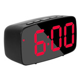 Reloj Despertador Digital De Viaje Con Temperatura Y Usb