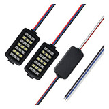 Luces Estroboscópicas 2 Vías, Compatible Con Motos, Autos, S