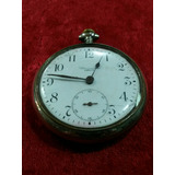 Reloj Bolsillo Acero Odin Cronómetro Maquina Omega Cod 27455