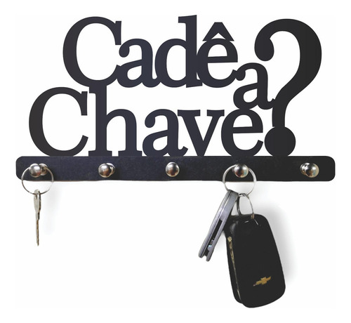 Suporte Porta Chaves Parede Decorativo Multiuso Organizador 