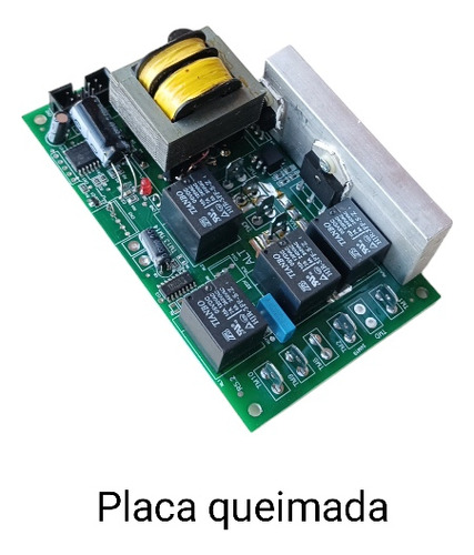 Placa Do Autoclave Alt 21 Litros Plus Usada Para Recuperar 